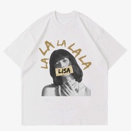 LISA'S T-SHIRT Blackpink | LISA T-SHIRT Blackpink | UNISEX OVERSIZE T-SHIRT