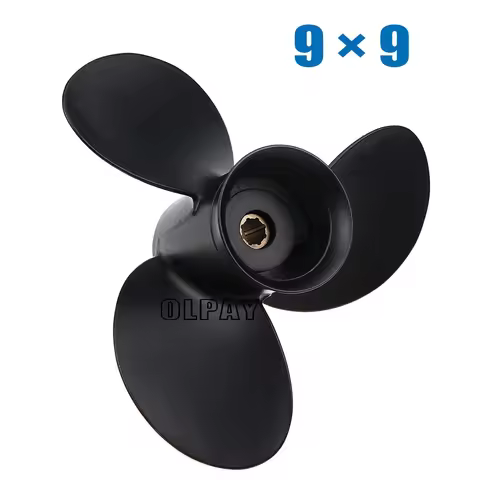 9x9 Aluminum Propeller for Mercury Outboard Motor 6HP 8HP 9.9HP 15HP 8 Tooth Spline 48-828156A12 Boa