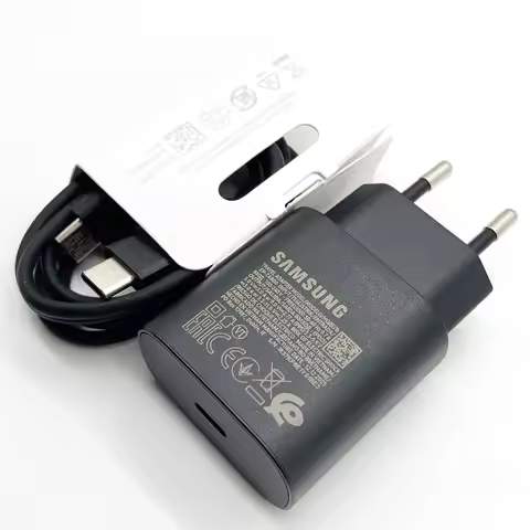 Original Samsung 25W Charger Type C Super Fast Charge Adapter For Galaxy A12 A13 A14 A23 F12 F14 A90