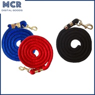 Horse Rope, 82.5 Inches PP Training Rope With Zinc Alloy Trigger Snap, Thickened Horse Rope, Attache