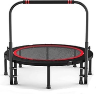 Foldable jumping trampoline 40 inch mini trampoline fitness without safety net