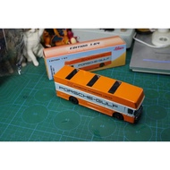 [Ready Stock] Schuco Schuco Model 1/64 Mercedes-BENZ BENZ O 317K Transporter Porsche-GULF Fleet Bran