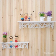 Carved Background Wall Decoration Wall Shelf Creative Wall Hanging Shelf Shelf Shelves Flower Shelf Decoration Shelf