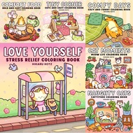 [BUNDLE/PDF] 6 IN 1 Coloring ebooks by Hikaru Kotz | kids/Adult coloring ebook bundle more