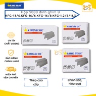 Box of 50 U KingBlue staples KFG-16/6, KFG-13/6, KFG-16/8, KFG-1.2/8/11.3 - Genuine products
