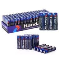 60 PCS AA / AAA Xanda Carbon Dry Battery 1.5V Super Heavy Duty Bateri