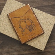 聖誕禮物【客製】直身三卡套 / 八達通套 / 員工證 / 皮革