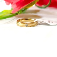 4s Grosir Solo || Cincin Titanium Anti Karat&Luntur Selendang Emas permata || Cincin Couple || Cinci