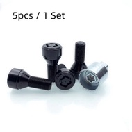 5pcs M14 x 1.25 Anti - Theft Key Socket Wrench Lug Nut Kit Fit for BMW Compact Wheel Lug Nuts Bolt
