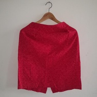 rok wanita preloved merk batik queen uk S