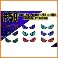 ➩ ◊☜ ∥ HONDA CLICK EYE HEADLIGHT STICKER / HONDA CLICK ACCESSORIES / ACCESSORIES OF HONDA CLICK