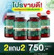 โปร 2 แถม 2 Kinova วิตามินบำรุงไต ( 120แคปซูล ) Kinova ค่า ไต เริ่ม สูง ไต เริ่ม อ่อน แรง ให้ Kinova