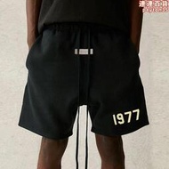 FOG複線ESSENTIALS健身美式潮夏季男運動短褲1977休閒時尚五分褲