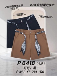 Good Quality 68 Brand 14 inches Short Pant Waist Zip P 6418