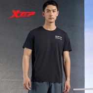 Xtep Men's Short-sleeved New Moisture-absorbing Quick-drying Running Training Sports Short-sleeved 877229010207