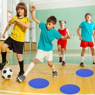 Soccer Flat Disc Portable Soccer Sign Disc Flat Football Markers Plate Soccer Basketball Sports Spee