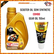 SCOOTER OIL 10W40 MB Semi Synthetic Jetron Scooter Oil 0.9L JETRON GEAR OIL JETRON
