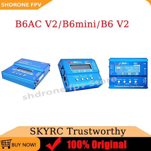 SKYRC IMAX B6 V2/B6 Mini/B6AC V2 Balance Battery Charger for NiMH NiCD LiHV NiCd Battery Charger for