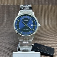Orient FUNG8003D0 Quartz Stainless Steel Bracelet Blue Dial Date Men's Watch