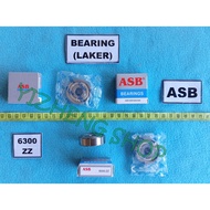 BEARING (LAKER) 6300 ZZ ASB