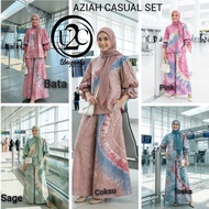 AZIAH CASUAL SET TIE DYE By Butik U2C SETCEL BY U2C Latest culottes set best seller