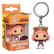 【24-hour Delivery】New Keychain Funko Pop! Animation: My Hero Academia - Mei Hatsume (Exclusive) Action Figure Toy Model Doll