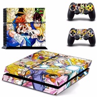 Dragon Ball Vinyl Skin Sticker For Sony Playstation 4 Console with 2pcs Controller Decal For Dualsho