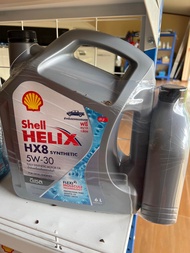 Shell HELIX Diesel HX8 5W-30 ปริมาณ 6+1 ลิตร เชลล์ เฮลิกซ์ น้ำมันเครื่องยนต์ดีเซล สังเคราะห์แท้ 100%
