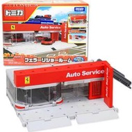 【3C小苑】TW12072 日本 TOMICA 法拉利汽車展示中心 多美小汽車 法拉利 汽車展示架場景 聖誕 生日禮物