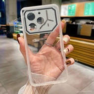 Tecno เคส Pova6Pro เรียบง่ายสีสวยสำหรับ Tecno Pova 6 Pro Pova6 Pova6Pro 5G 2024เคสโทรศัพท์แบบโปร่งใส