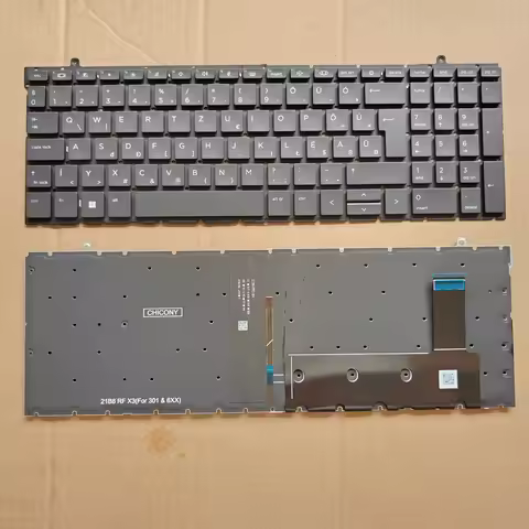 New HUN BR Language Backlit Keyboard For HP ProBook 860 G9 450 G9 455 G9 Notebook PC Replacement Key