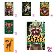 Fridge Magnet Souvenir Garden safari indonesia bogor solo Pigen