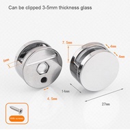 4pcs Klip Penjepit Cermin Kaca  Mirror Holder Clamp  Klem Jepit Kac  Klem Penjepit Kaca Cermin Kamar
