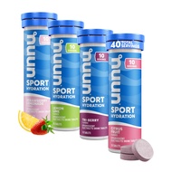 Nuun Sport Electrolyte Tablets - Dissolvable in Water, Mixed Flavors | 5 Essential Electrolytes for