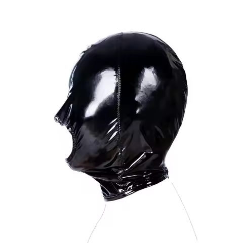 Latex Mask Rubber SM Fetish Bondage Mask Role Play Mask Adult Couple Flirting Tool BDSM Lover Cospla