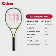 WILSON Blade Feel 100 ไม้เทนนิส Pre-strung (ไม้ขึ้นเอ็นแล้ว) WR117410U2 Official Store