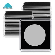 20 Pcs Silver Dollar Coin Holder, 2 x 2 Half Dollar Coin Holder Coin Capsule Coin Snap Plastic Coin 