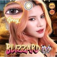 คอนแทคเลนส์ รุ่น Blizzard สีเทา/ตาล Gray/Brown สายตาปกติ (0.00)