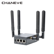 CHANEVE 300Mbps WiFi Repeater Router CAT4 LTE Car Wireless Router 4G Router With Dual SIM  Slot Support DC9-36V Wide Vol