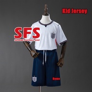 SFS  2026 England Kid Jersey Home Away Football Soccer Jersey National Team Jersey Shirts（Top+shorts