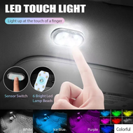 LED Car Ambient Light - Rechargeable Touch-Sensitive Interior Lamp for Emergency Lighting