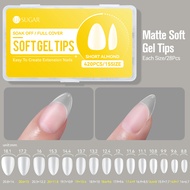 UR SUGAR 300Pcs X XS Short Nail Tips Full Coverage Press on Nail Matte Fake nails for Flat Small Nai