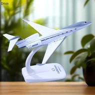 [Dhin] 1PCS Gulfstream G650 Aircraft Diecast 1/200 Scale Airplane Model Planes G650ER Airplane Model