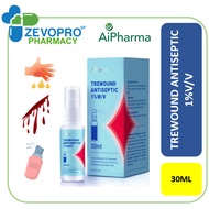 AiPharma Trewound Antiseptic Spray 1% V/V - 30ml [EXP 09/2025]