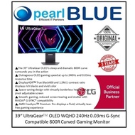 LG 39" UltraGear™ OLED WQHD 240Hz 0.03ms G-Sync Compatible 800R Curved Gaming Monitor (39GS95QE-B)