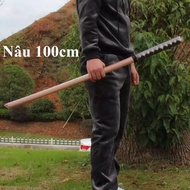 (Tặng kèm đế) Thanh Bokken bằng gỗ căm xe cực kỳ chắc chắn dùng để tập võ Kendo Laido Aikido