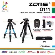 ZOMEI Q111 PROFESSIONAL VIDEO TRIPOD CAMERA & HANDPHONE Q 111 PANHEAD