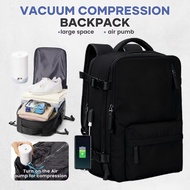 🔥Free Gifts🔥55L Backpack Travel Beg Galas Men Waterproof Shoe compartment Sports Bagpack 17 inch lap