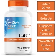Doctor's Best Lutein 20 mg 60 Softgels