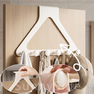[24H Ship Out] 1/2Pcs Traceless Clothes Hook - Wall Mounted Triangular Hanger - No Punch Behind Door